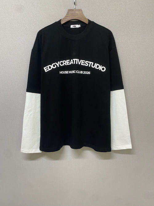 HOUSE MUSIC CLUB 2026 DOUBLE SLEEVE BLACK & WHITE