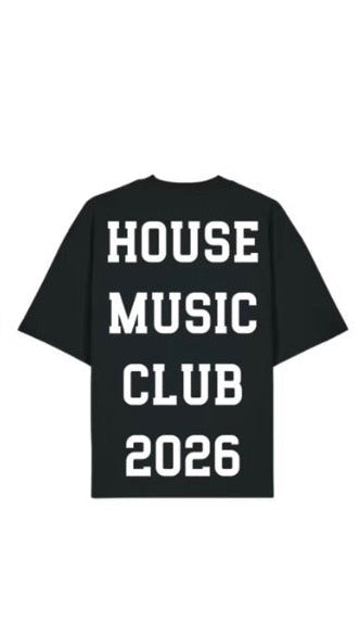 EDGY HOUSE MUSIC CLUB OVERSIZED T-SHIRT